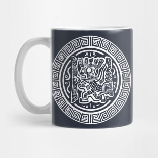 Aztec & Maya Art of The Creator God Viracocha for Creatives Mug